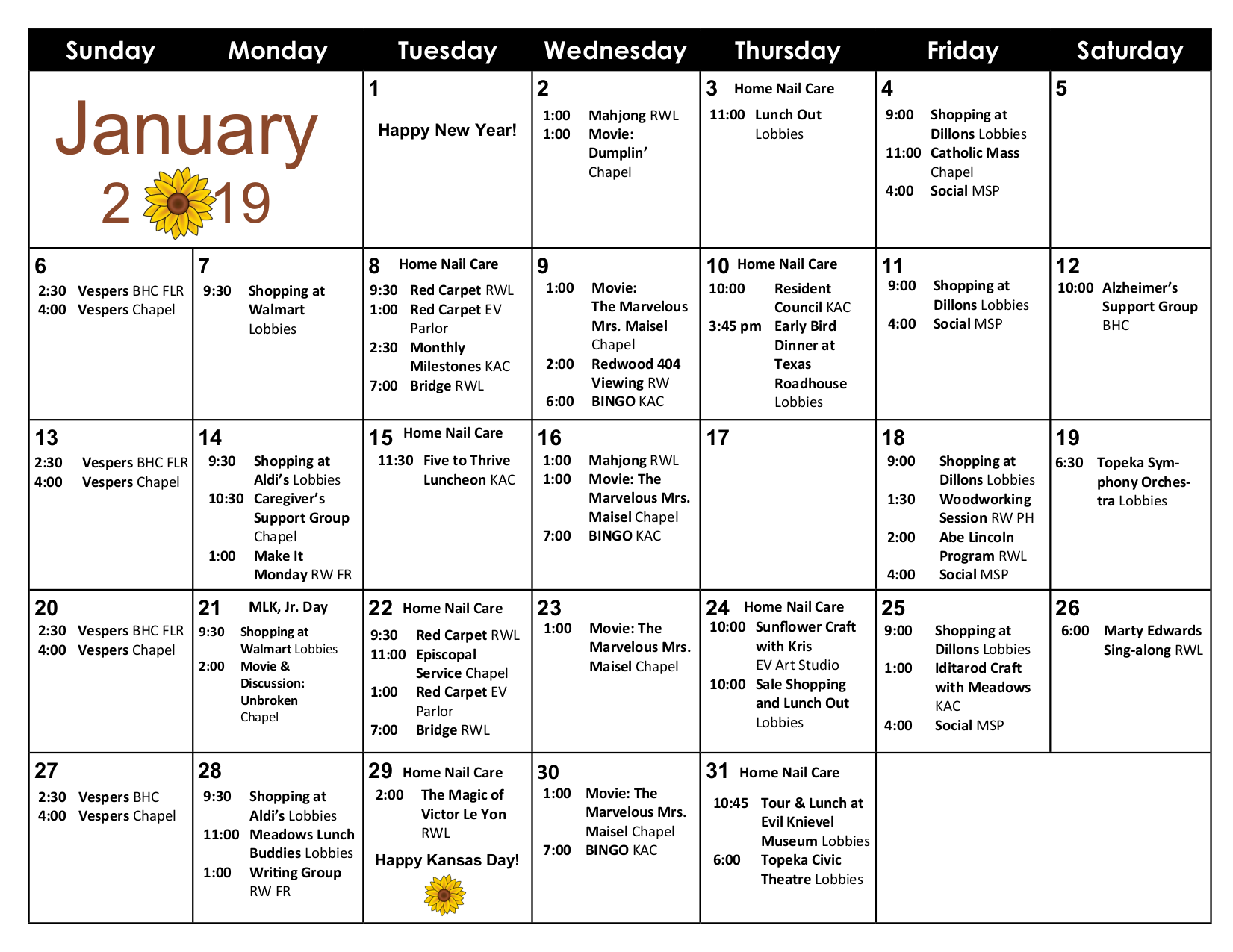 Brewster Place Senior Living Community Assisted Living, Nursing Home